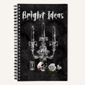 Helle Ideen Gothic Style Notebook Notizblock (Vorderseite)
