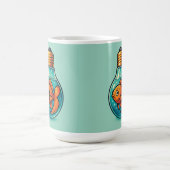 Helle Ideen schwimmen tief - Mug Tasse (Mittel)