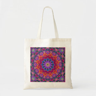 Helle Indienmandala-Tasche Tragetasche