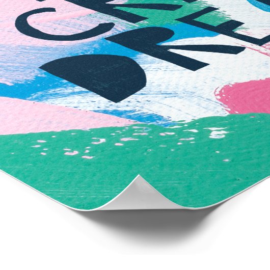 Helle Inspiration I | Verfolgen Sie Ihre verrückte Poster (Ecke)