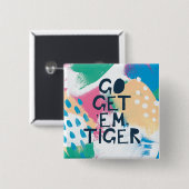 Helle Inspiration II | gehen erhalten ihnen Tiger Button (Vorne & Hinten)