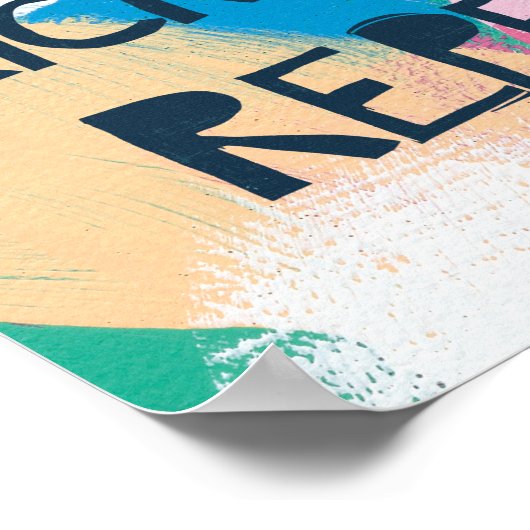 Helle Inspiration IV | Kick-Hintern Geweckt Wieder Poster (Ecke)