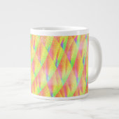 Helle Interferenz von Kenneth Yoncich Jumbo-Tasse (Vorderseite Rechts)