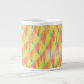 Helle Interferenz von Kenneth Yoncich Jumbo-Tasse (Vorderseite)