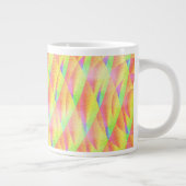 Helle Interferenz von Kenneth Yoncich Jumbo-Tasse (Rechts)