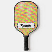 Helle Interferenz von Kenneth Yoncich Pickleball Schläger (Vorderseite)
