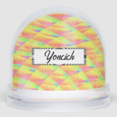 Helle Interferenz von Kenneth Yoncich Schneekugeln (Vorderseite)