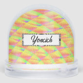 Helle Interferenz von Kenneth Yoncich Schneekugeln (Rückseite)