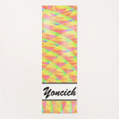 Helle Interferenz von Kenneth Yoncich Yogamatte (Vorderseite)