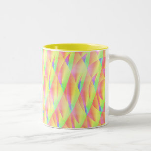 Helle Interferenz von Kenneth Yoncich Zweifarbige Tasse