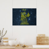 Helle Jungfrau Poster (Küche)