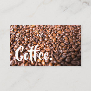Helle Kaffeebohne-einfache Gebirgslochkarte Treuekarte