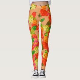 Helle Kaktus-Leggings Leggings