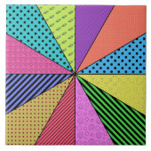 Helle Kanten des Musters Fliese (Vorderseite)