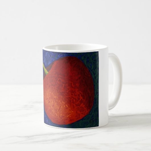 Helle Kirschschale Kaffeetasse (VorderseiteRechts)