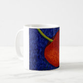 Helle Kirschschale Kaffeetasse (Vorderseite Links)