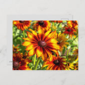 Helle Konfektion Blumenkarte Postkarte (Vorne/Hinten)