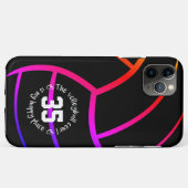 Helle, kühn eingerichtete Volleyballanlage Case-Mate iPhone Hülle (Rückseite (Horizontal))