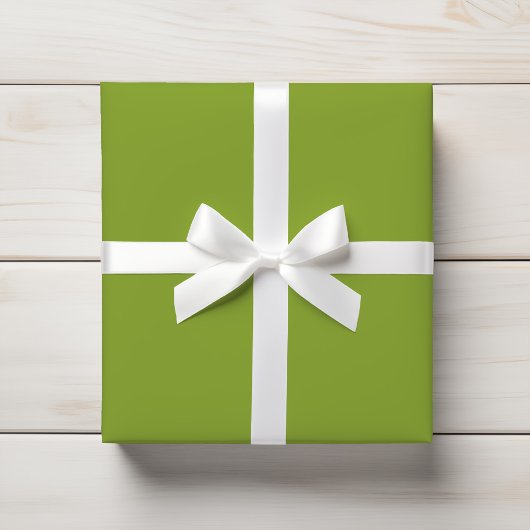 Helle, lebendige Chartreuse Grüne Farbe Geschenkpapier