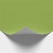 Helle, lebendige Chartreuse Grüne Farbe Geschenkpapier (Ecke)
