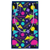 Helle, lebendige Formen Kleine Geschenktüte (Vorderseite)