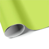 Helle, lebendige Limettengrün, Solid Geschenkpapier (Rolleneckpunkt)