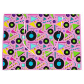 Helle, lebhafte Formen große Geschenktasche Geschenktüte (Vorderseite)