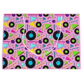 Helle, lebhafte Formen große Geschenktasche Geschenktüte