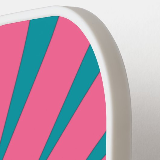 Helle Lebhaftigkeit Y2k 2000s Multiple Hearts Pick Pickleball Schläger (Linke Seite)