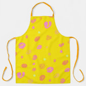 Helle Leopard Print Schürze (Vorderseite)