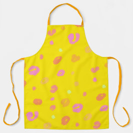 Helle Leopard Print Schürze