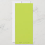 Helle Leuchten Einladung (Rückseite)