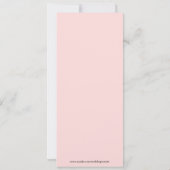 Helle Leuchten Einladung (Rückseite)