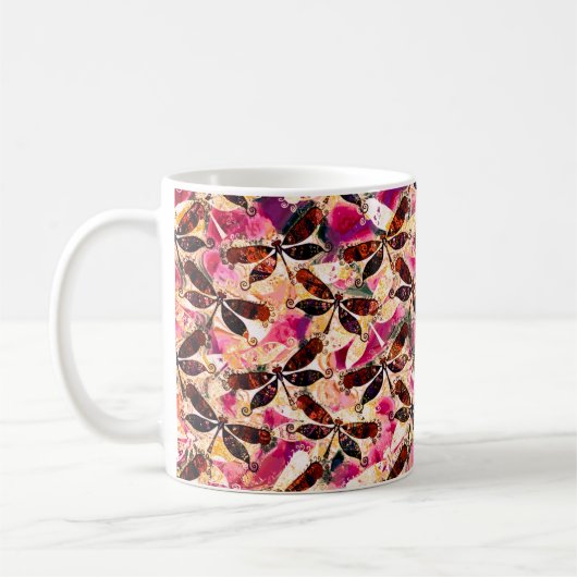 Helle Libellen Kaffeetasse (Links)