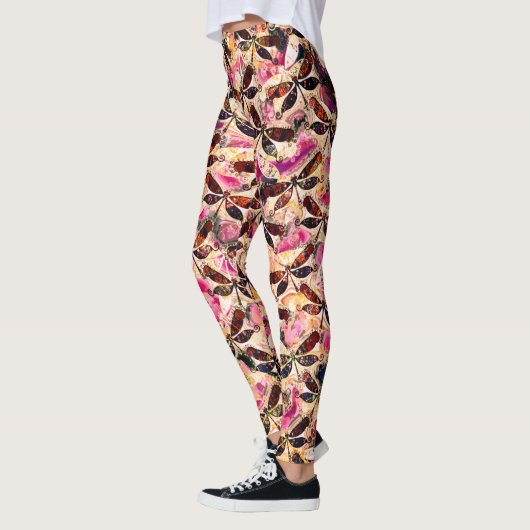 Helle Libellen Leggings (Links)