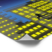 Helle Lichter, Big City (Poster) Poster (Ecke)