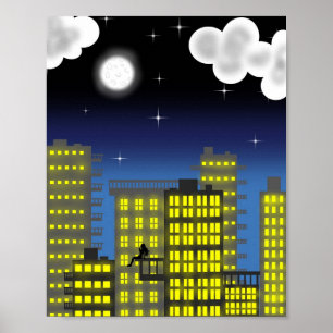 Helle Lichter, Big City (Poster) Poster