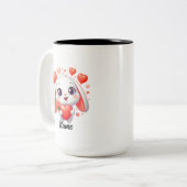 Helle Liebe Tasse (Vorderseite Links)