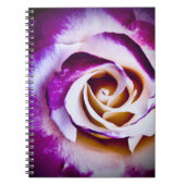 Helle Lila Blume Notebook Notizblock (Vorderseite)