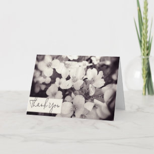 Helle lila Blüten individuell Karte