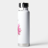 Helle Lila Konfektionsflasche mit Personalisiertem Trinkflasche (rechts)