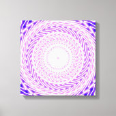 Helle lila Kreise Leinwanddruck (Vorderseite)