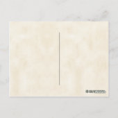 Helle Lila Lilacs Vintag Botanical Postkarte (Rückseite)