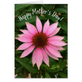 Helle Lila Muttertagskarte (Vorne)