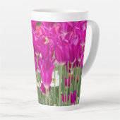 Helle Lila rosa Stellen Milchtasse (Rechte Ecke)