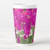 Helle Lila rosa Stellen Milchtasse (Vorderseite)