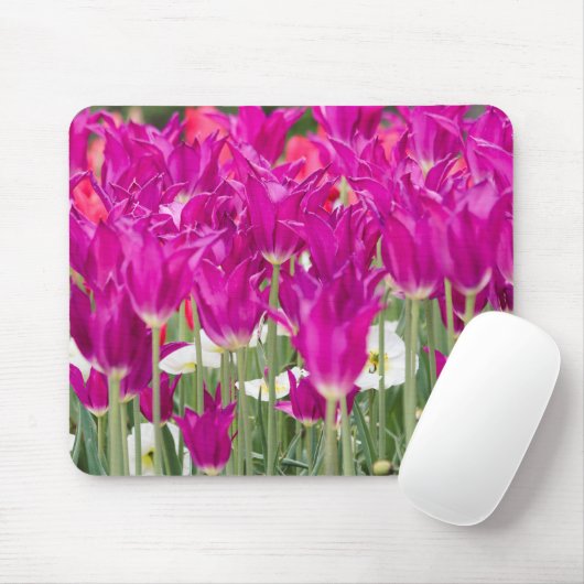 Helle Lila rosa Stellen Mousepad (Mit Mouse)