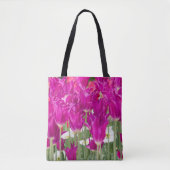 Helle Lila rosa Stellen Tasche (Vorderseite)
