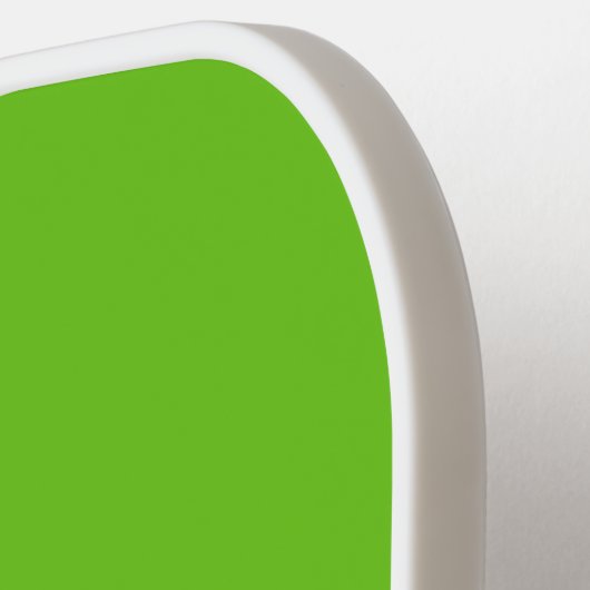 Helle Limone Farbblock Roter Himmelsblau Streifen Pickleball Schläger (Linke Seite)