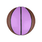 Helle Linse (Vollfarbe) Mini Basketball (Vertikal)